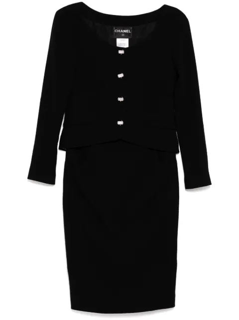 CHANEL Pre-Owned 2000s CHANEL setup jacket skirt