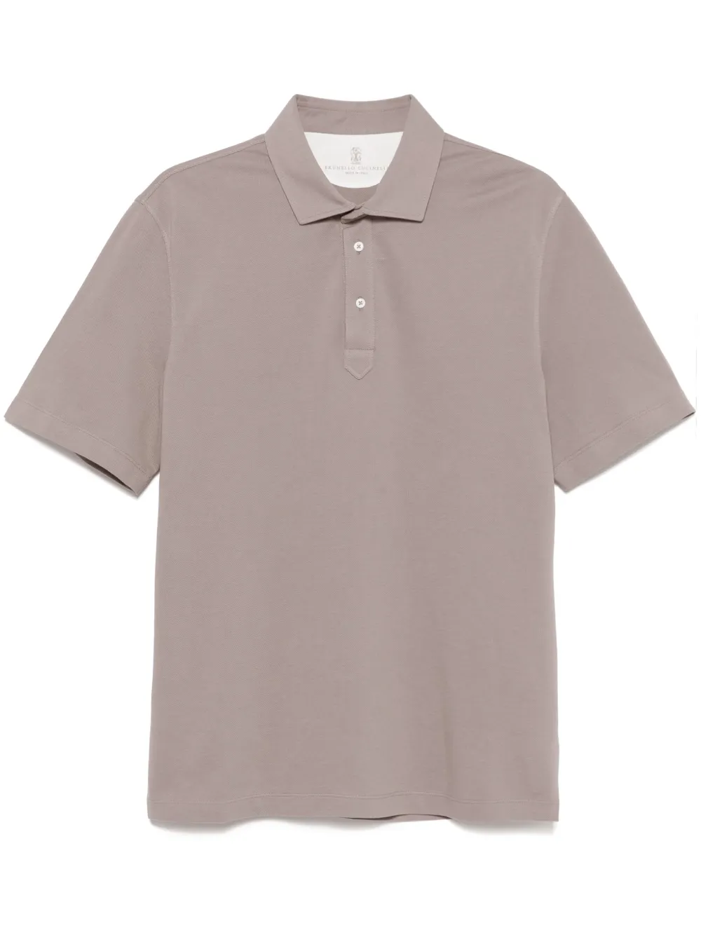 Brunello Cucinelli polo en coton | gris | Image 1