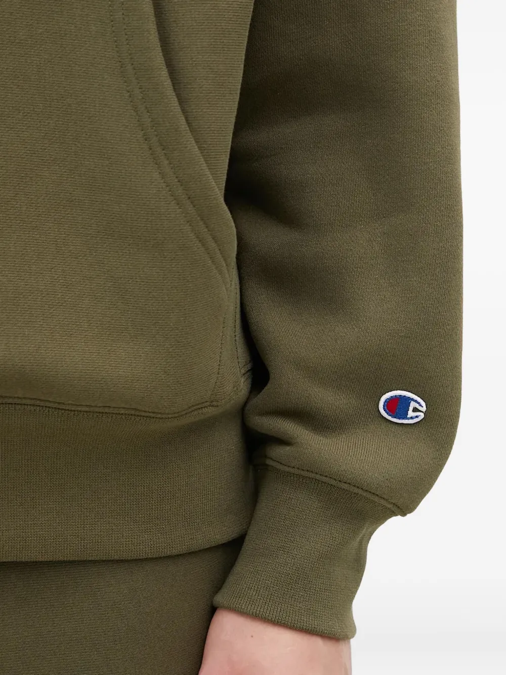 Champion Hoodie met logo Groen