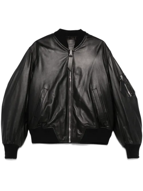 The Attico veste bomber Anja - Noir - The Attico - Modalova