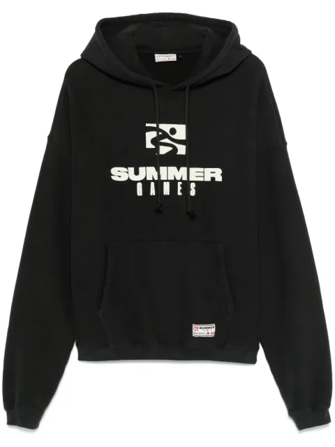 SUMMER GAMES logo-print hoodie