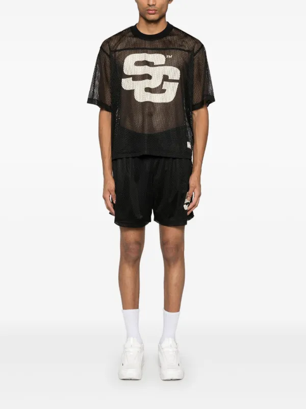 SUMMER GAMES Mesh T-shirt | Black | FARFETCH