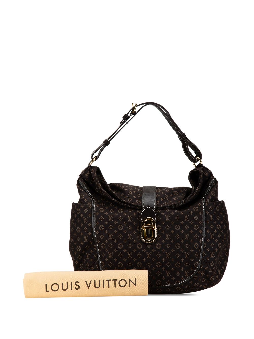 Louis Vuitton Pre-Owned 2010 Monogram Mini Lin Romance hobo bag - Bruin