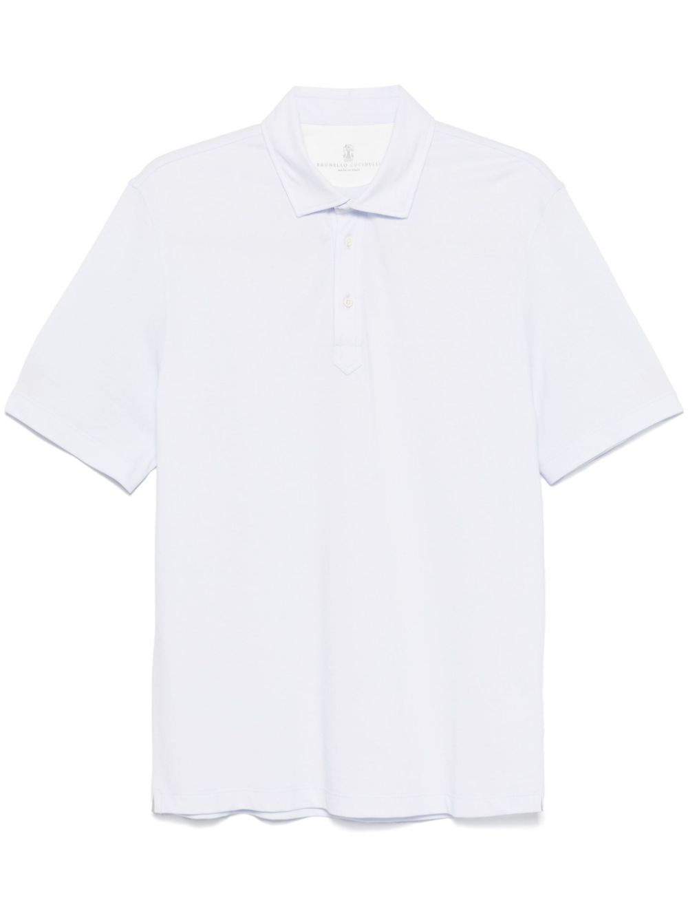 Brunello Cucinelli cotton polo shirt - Blue