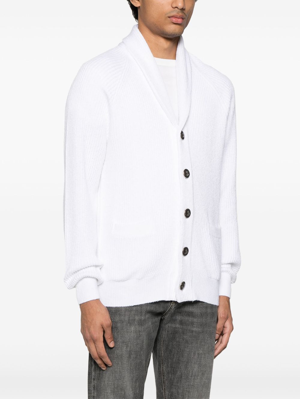 Brunello Cucinelli ribbed cardigan Men