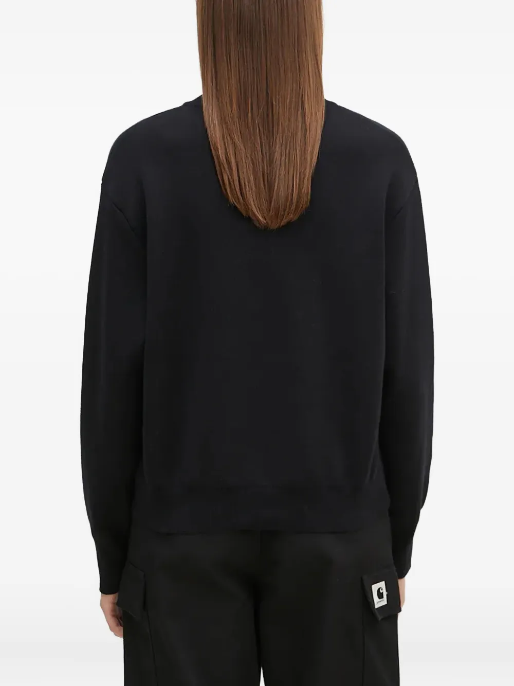 Carhartt WIP Sweater met logo Zwart