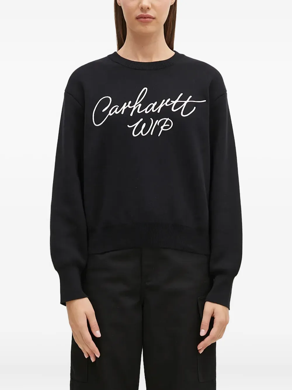 Carhartt WIP suéter con logo | negro | Image 1
