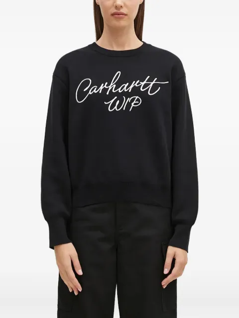 Carhartt WIP logo sweater