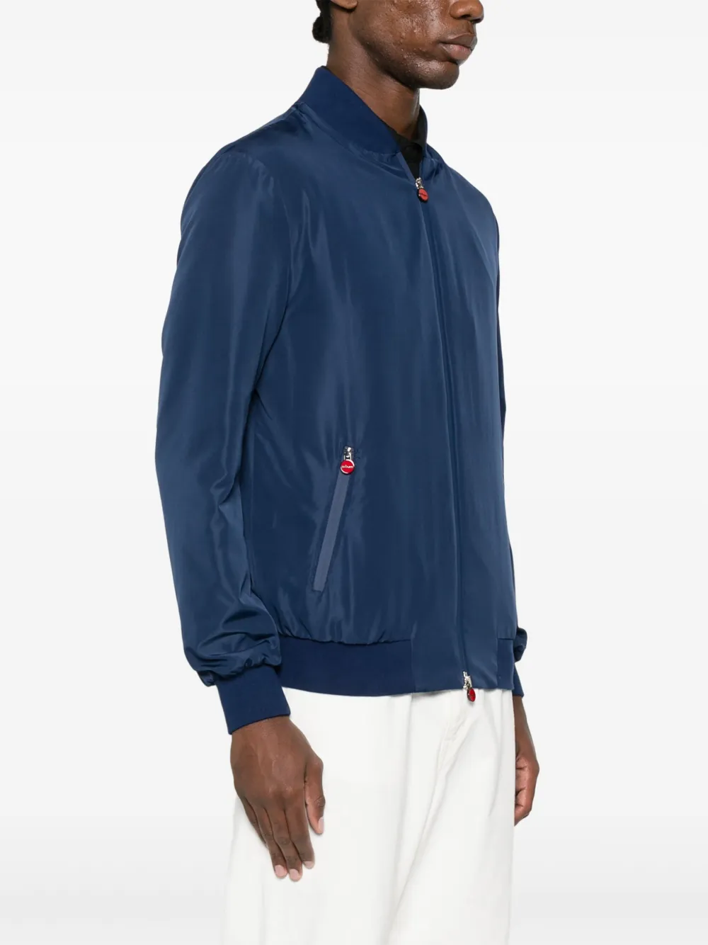 Kiton Mare bomberjack Blauw