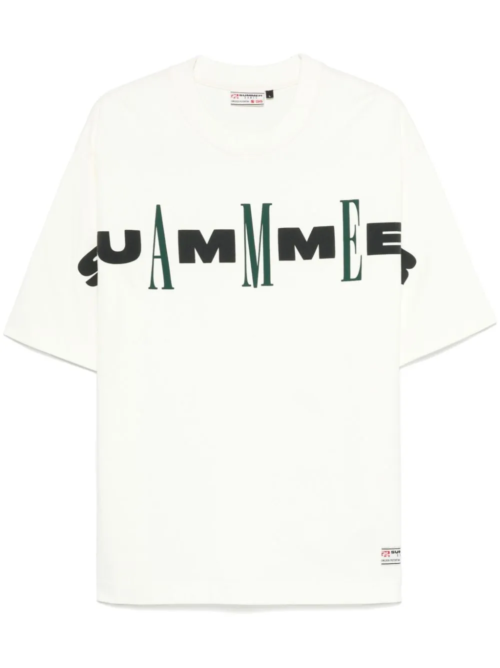 logo-print T-shirt