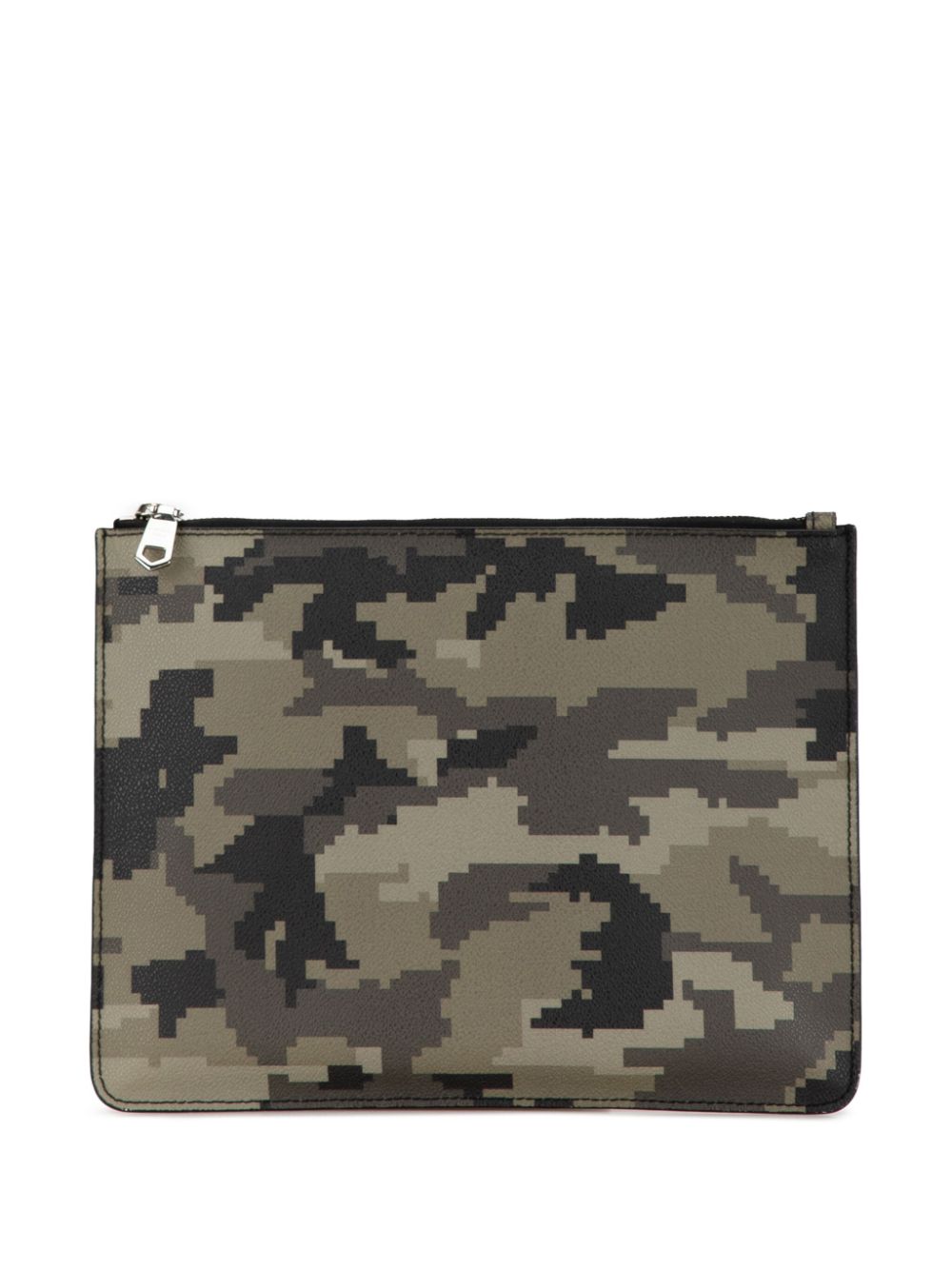 2015 Calfskin Camouflage Zip clutch bag