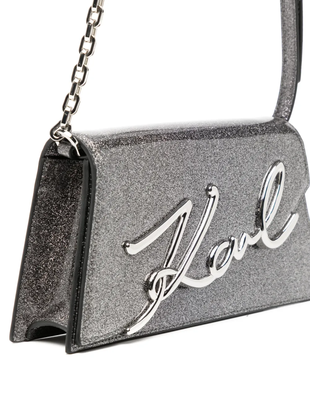Karl Lagerfeld Ksignature schoudertas Grijs