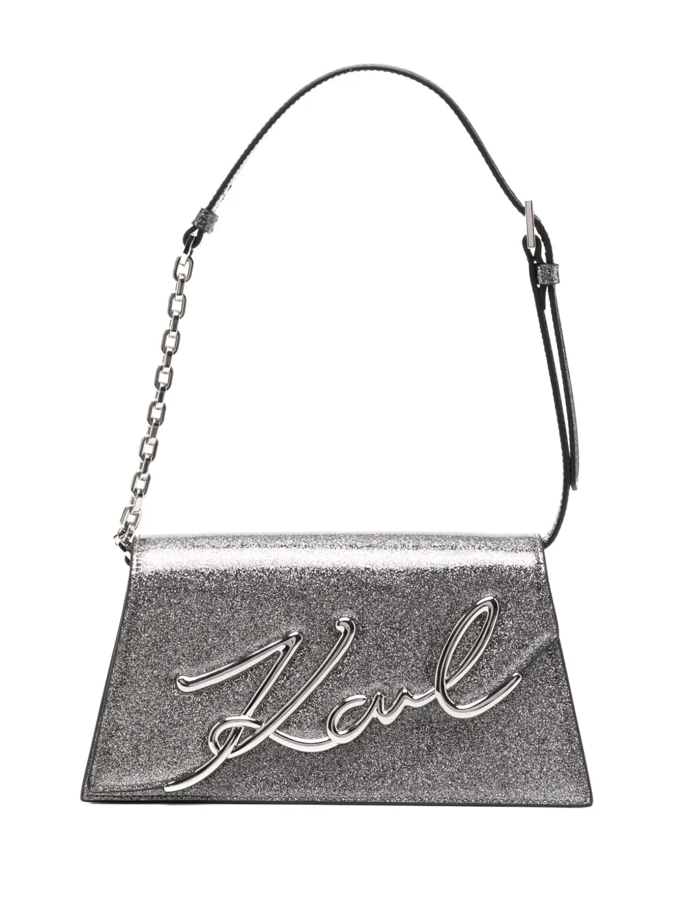 Karl Lagerfeld Ksignature schoudertas Grijs