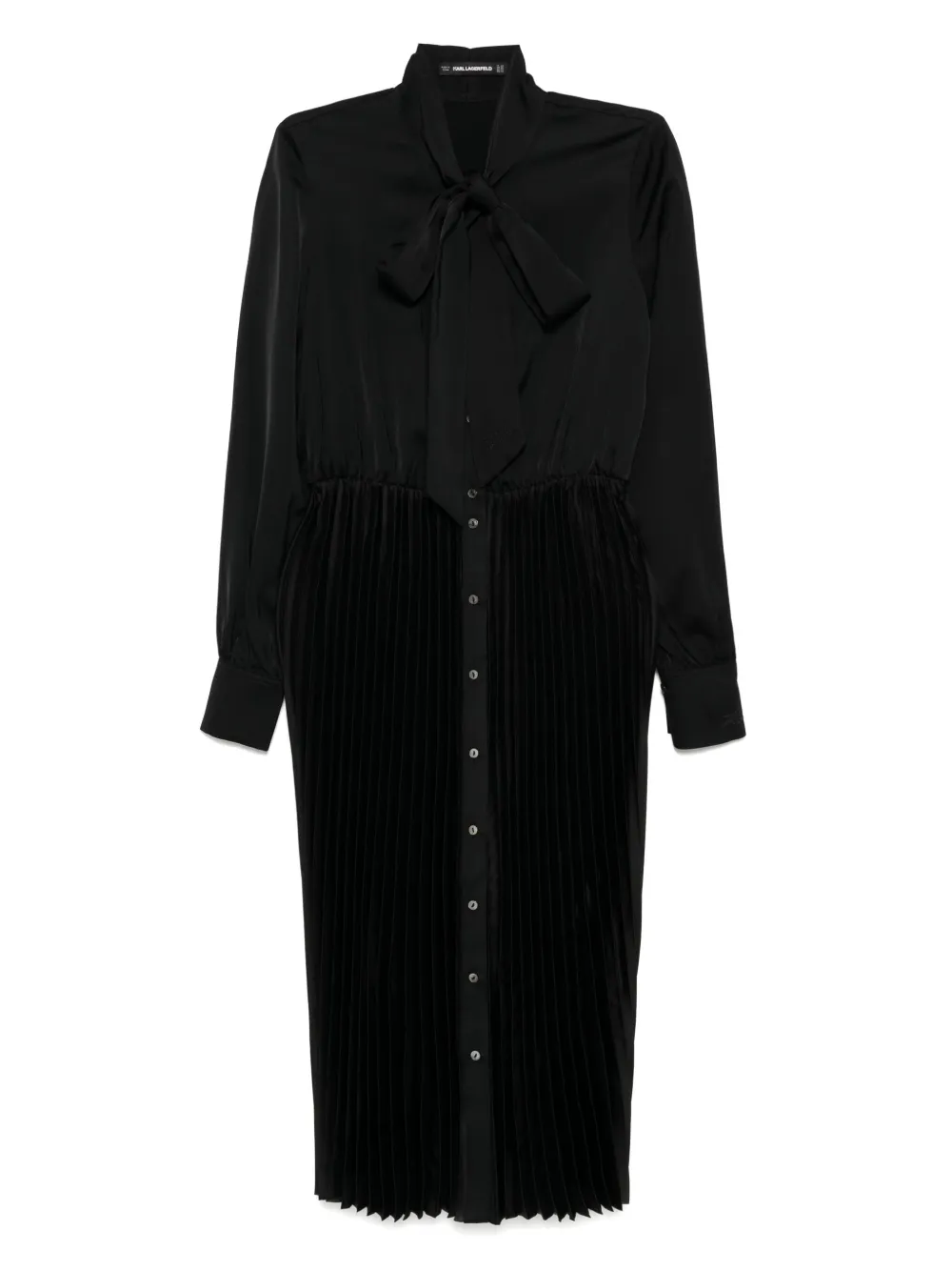 Karl Lagerfeld Pleated Shirt Dress