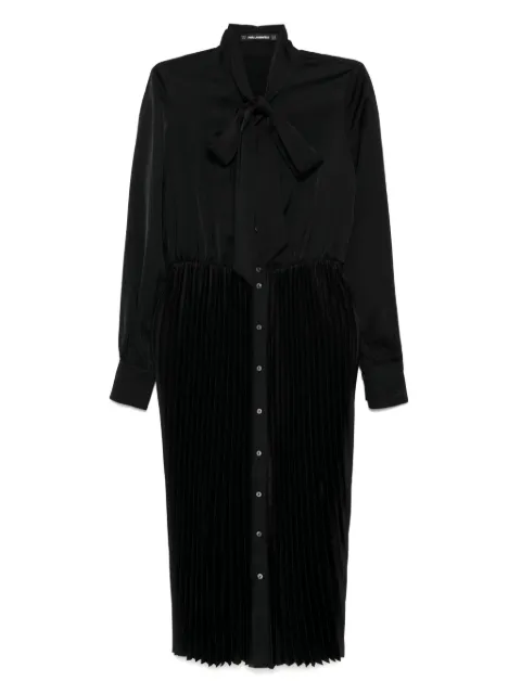 Karl Lagerfeld pleated shirt dress