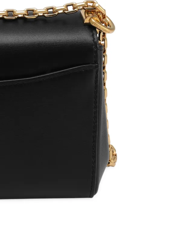 Dolce&Gabbana ミニ Marlene シティバッグ カーフスキン Blackのメンズ MARLENE カーフスキン ミニバッグ | Dolce&Gabbana®