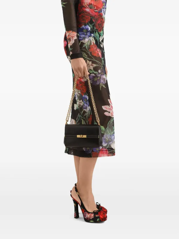 【関税&送料込】Dolce & Gabbana Dolce Gabbana City Mini Marl Mini Marlene City bag in Black for Women | Dolce&Gabbana® US