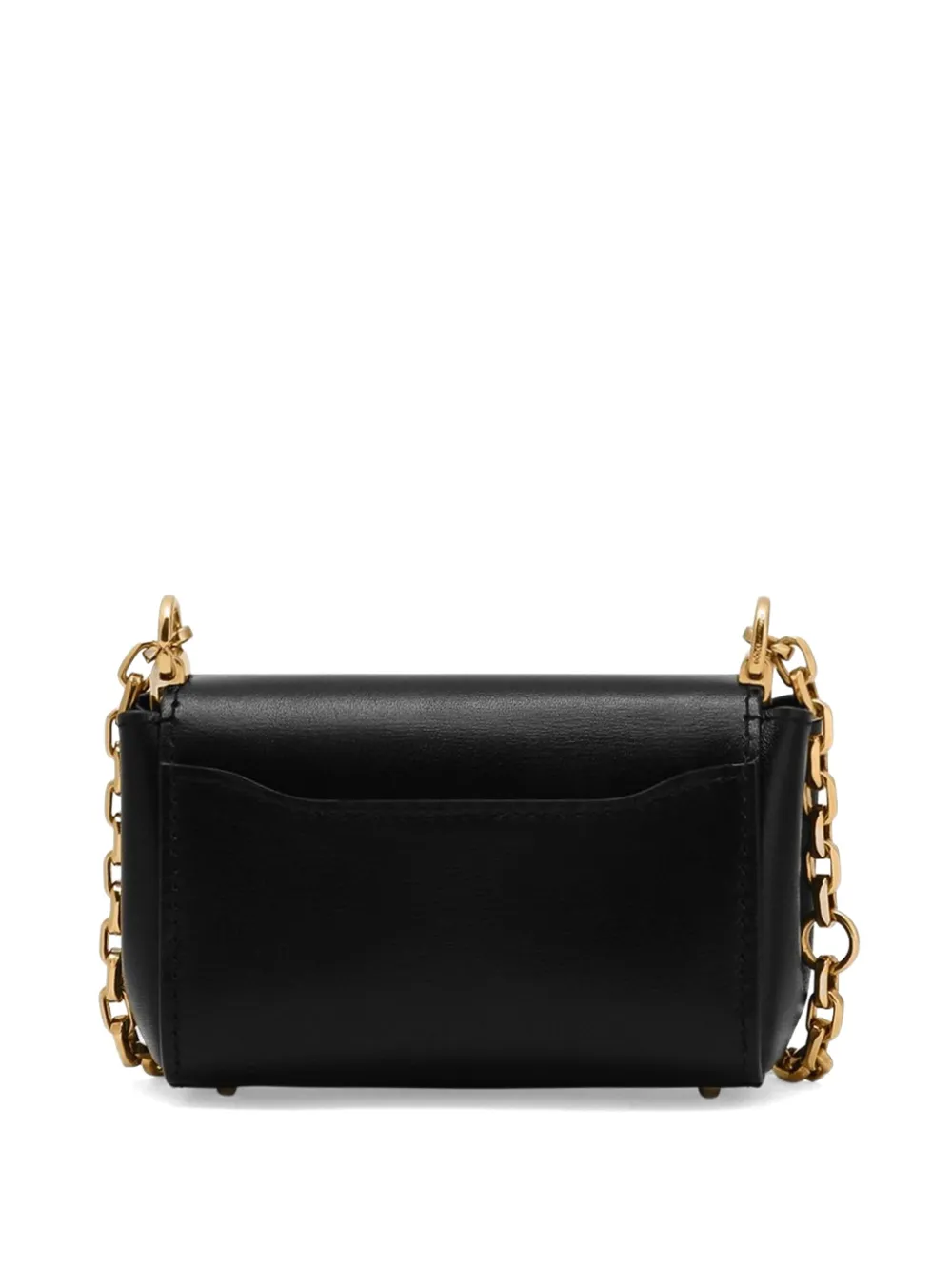 Dolce & Gabbana Kleine leren schoudertas Zwart