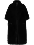 Dolce & Gabbana faux-fur coat - Black
