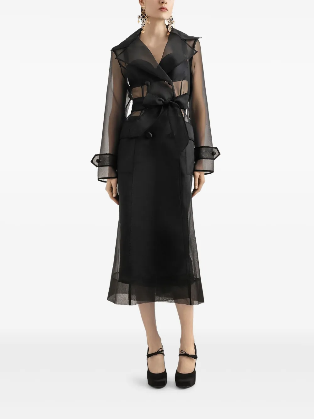 Dolce & Gabbana Trench in organza | Trench e impermeabili | Image 2