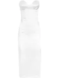 Dolce & Gabbana bustier midi dress - White