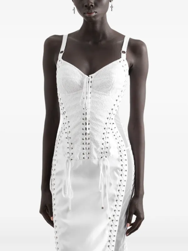 sheer panel midi dress Sirea