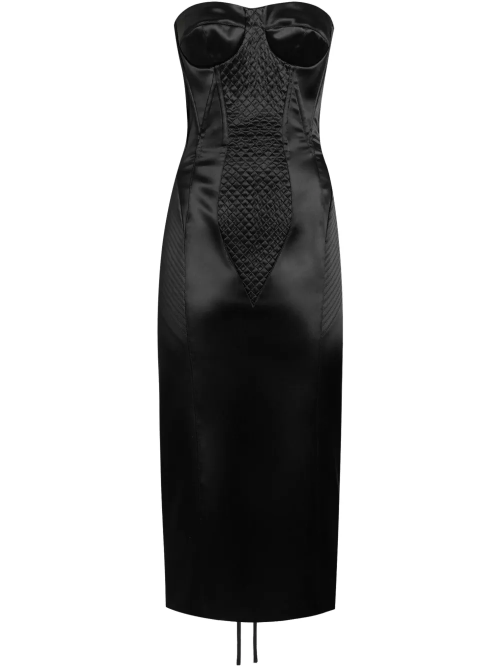 Dolce & Gabbana Jurk van zijdeblend Zwart