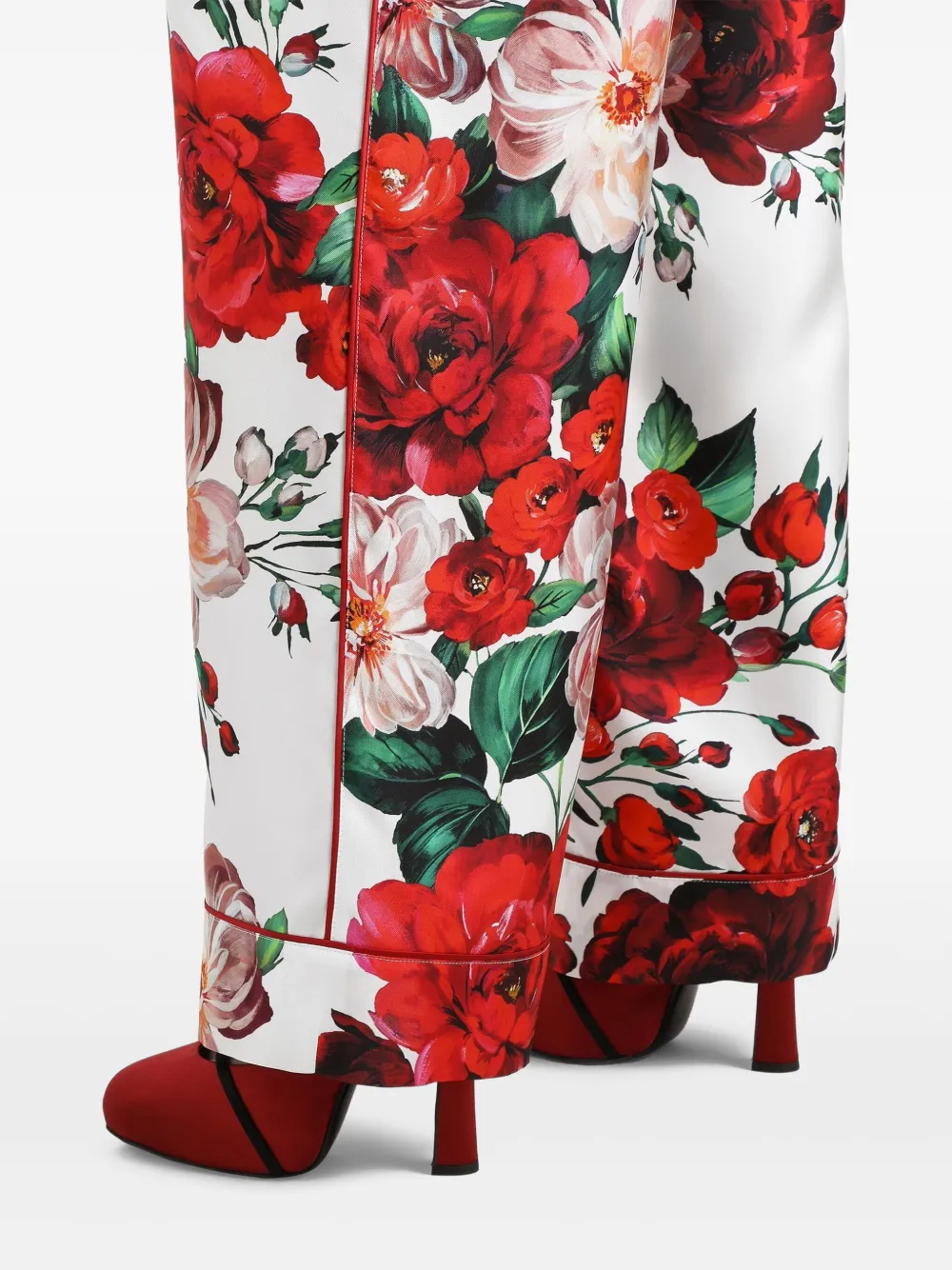 Dolce & Gabbana Zijden broek Wit