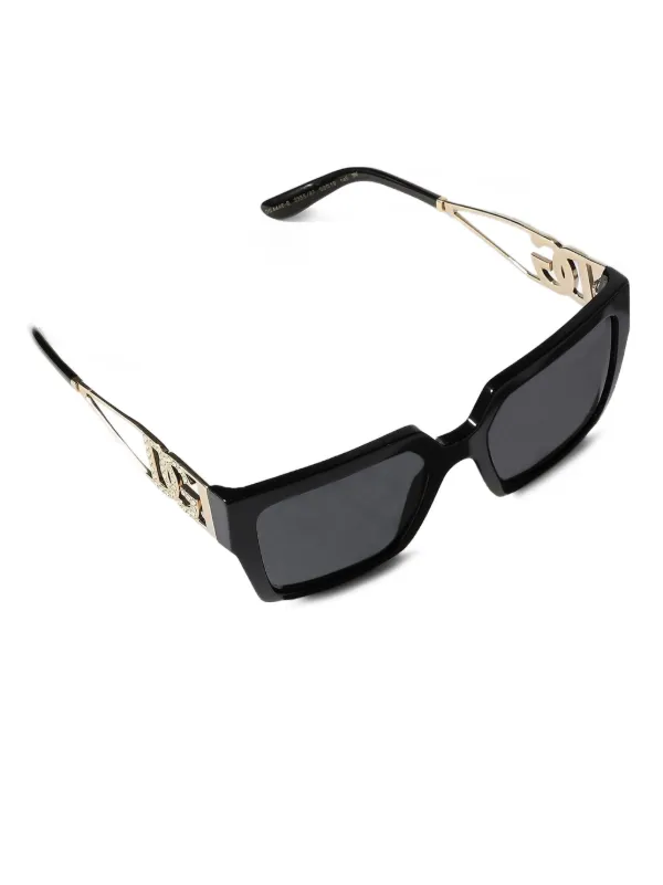 Dolce & Gabbana Eyewear Embellished square-frame Sunglasses  display picture 3