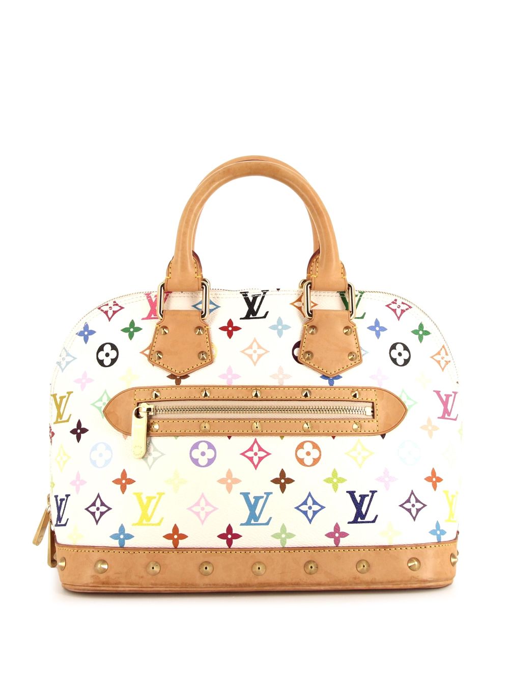 Louis Vuitton Pre-Owned x Takashi Murakami 2004 Alma PM handbag - White