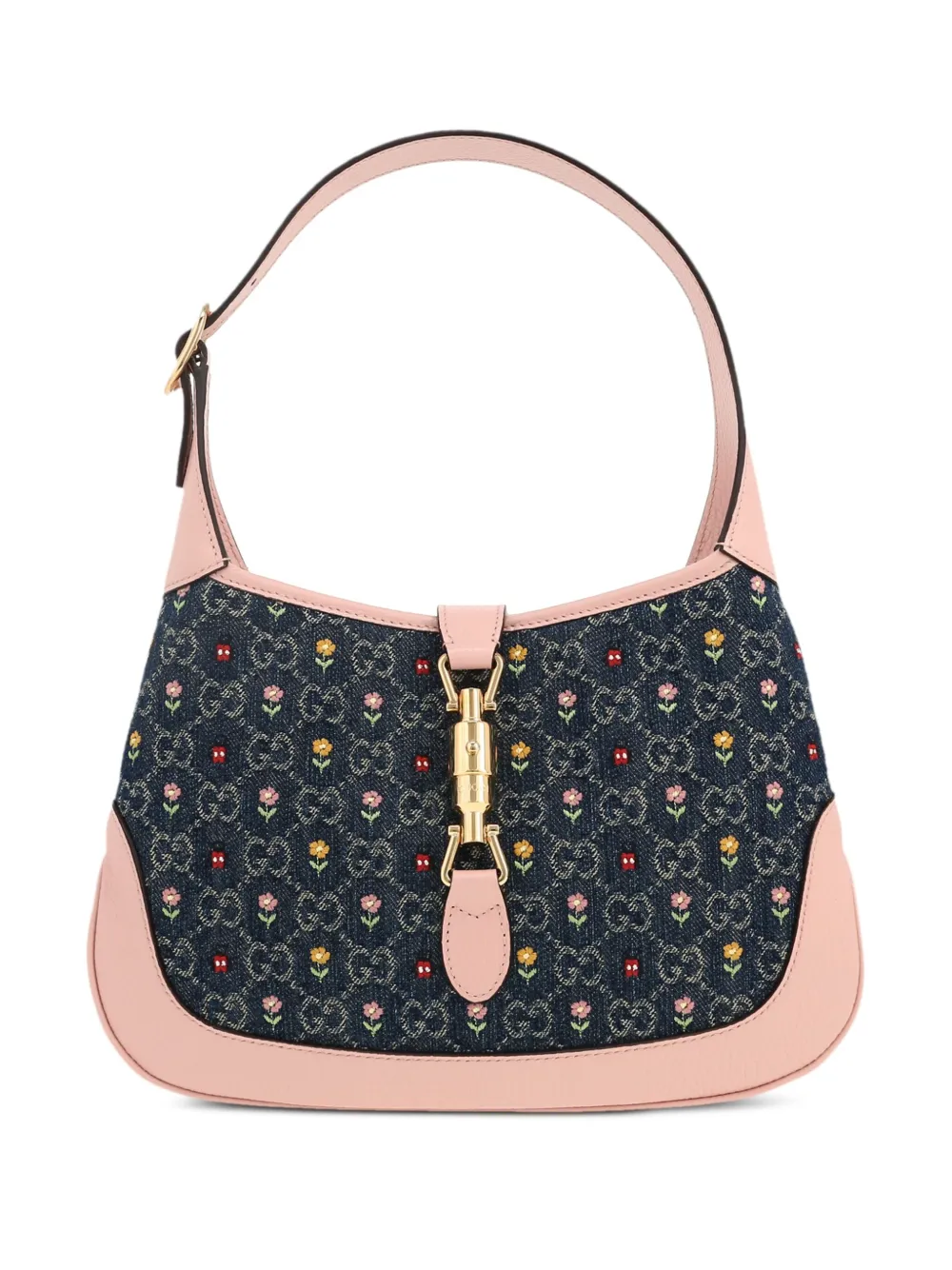 Gucci Pre-Owned 2020s ジャッキー ショルダーバッグ - ブラック Gucci Pre-Owned 2020s ジャッキー ショルダーバッグ - ブラック