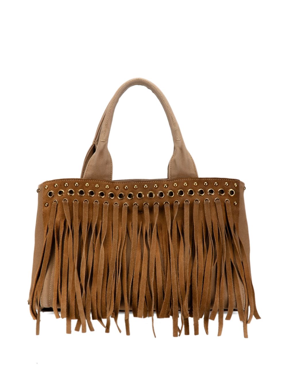 21st Century Fringed Canapa tote bag