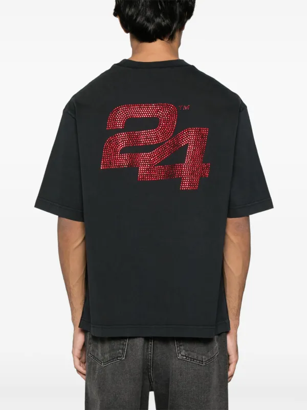 SUMMER GAMES logo-embellished T-shirt | Black | FARFETCH