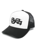 SUMMER GAMES motif-embroidered cap - Black