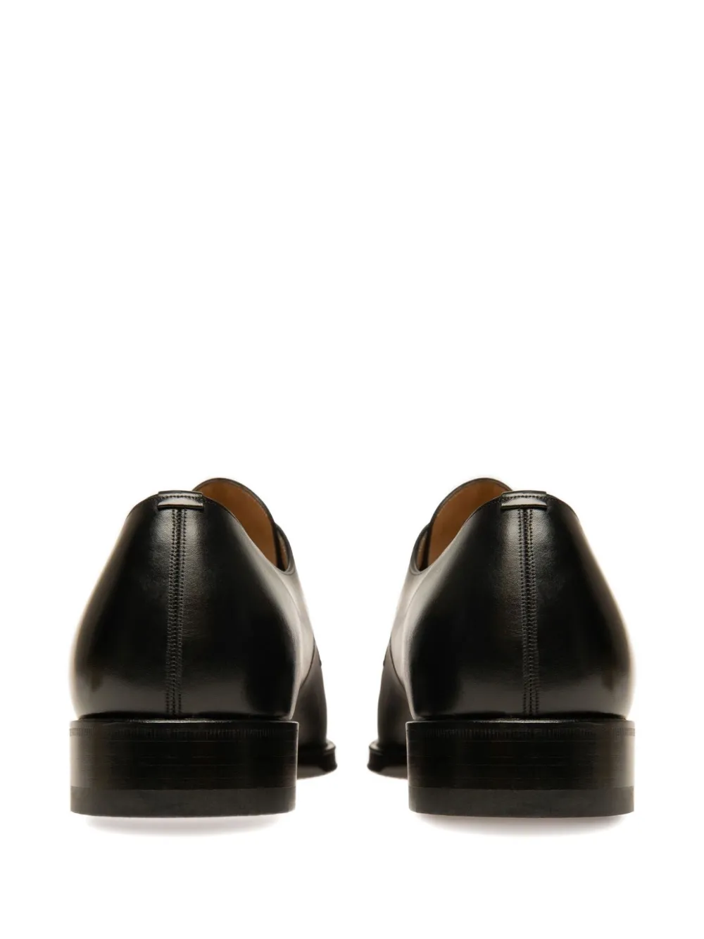 Bally lace-up leather derby shoes Black