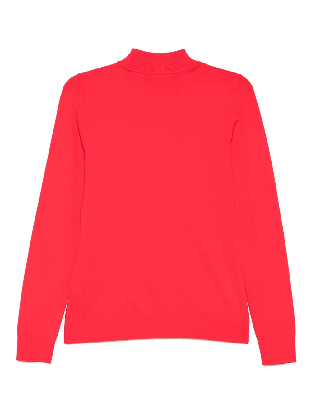Karl Lagerfeld classic turtle-neck T-shirt Rood