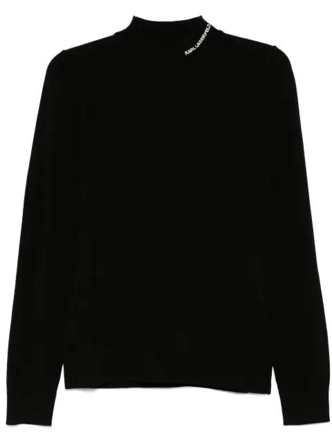 Karl Lagerfeld classic turtle-neck jumper