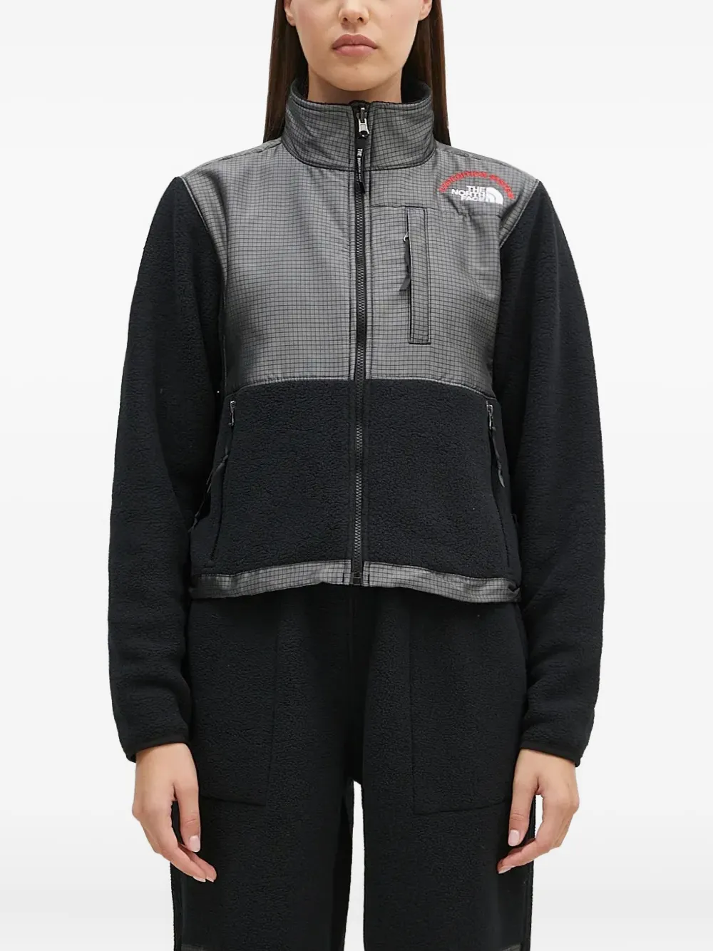 The North Face Denali zip jacket - グレー The North Face Denali zip jacket - グレー