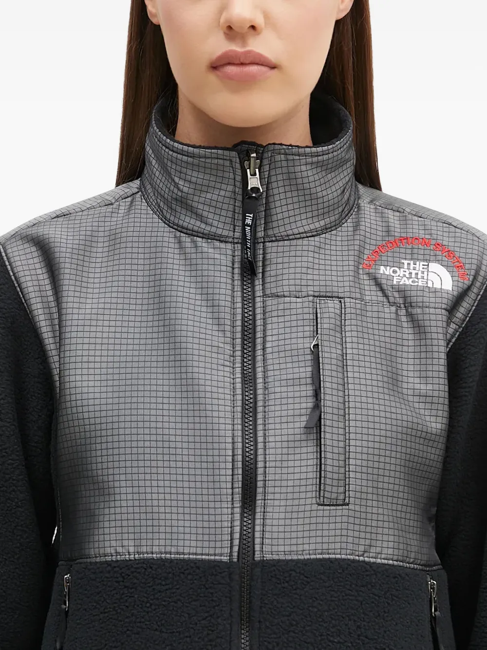 The North Face Denali jack met rits Grijs