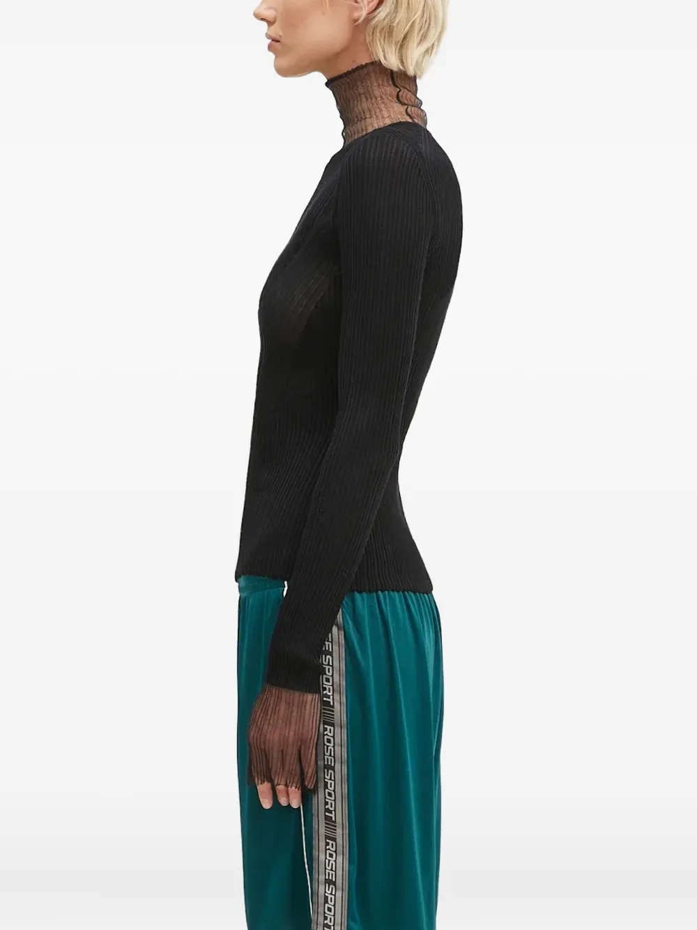 Sportmax Derris ribbed knitted top | Knitted Tops | Image 2