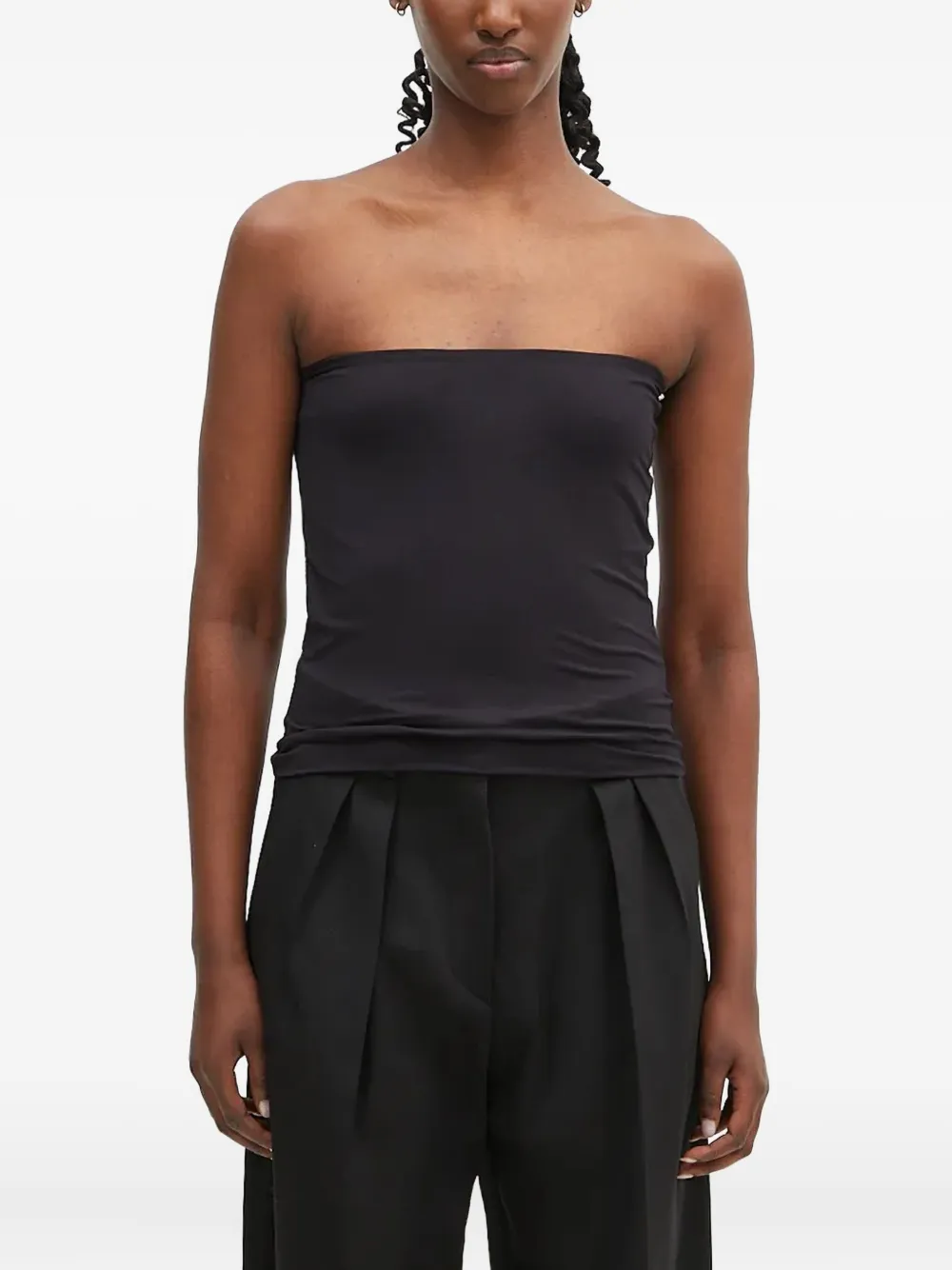 Sportmax strapless tube top | Black | Image 1
