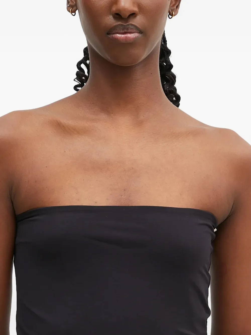 Sportmax Strapless top Zwart