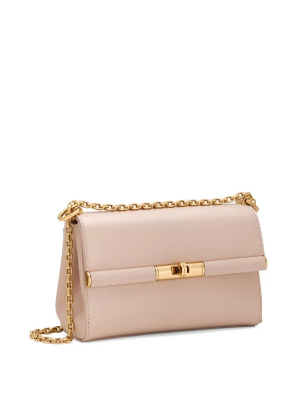 国内発 DOLCE & GABBANA Marlene レザーショルダーバッグ Dolce & Gabbana Marlene ストラクチャード レザー ショルダー