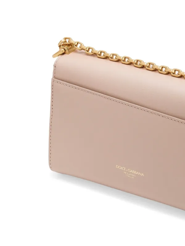 国内発 DOLCE & GABBANA Marlene レザーショルダーバッグ Dolce & Gabbana Marlene ストラクチャード レザー ショルダー