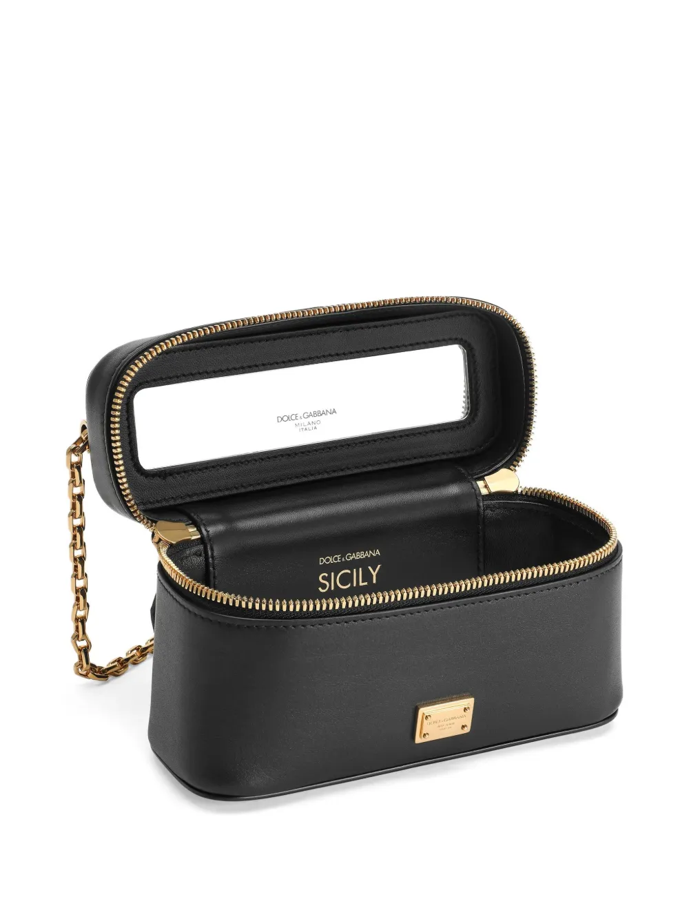 DOLCE & GABBANA SICILY CUBE VANITY BAG