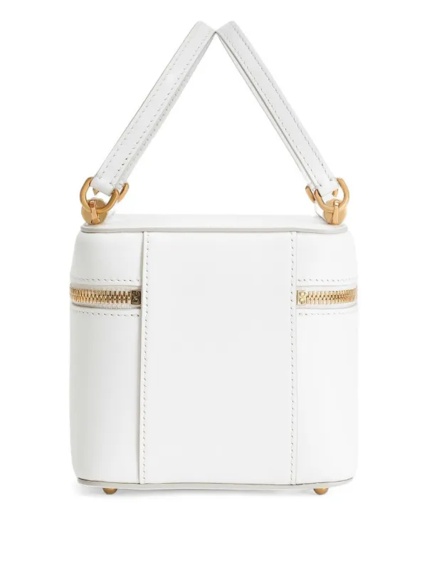 【関税＆送料込み】Dolce & Gabbana 'Sicily Cube' White Shou Dolce & Gabbana Sicily Small Shoulder Bag | LN-CC