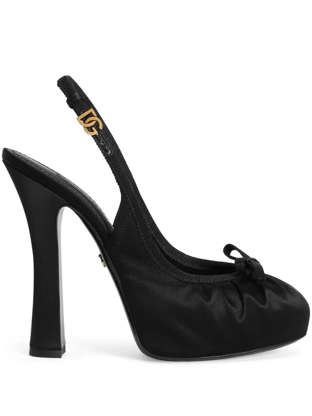 Dolce & Gabbana satin pumps Black