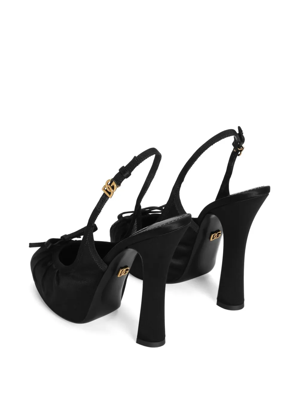 Dolce & Gabbana satin pumps Black