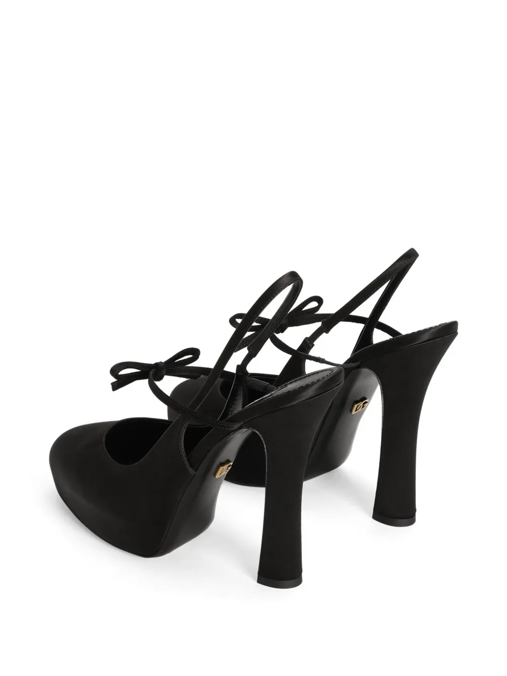 Dolce & Gabbana satin pumps Black