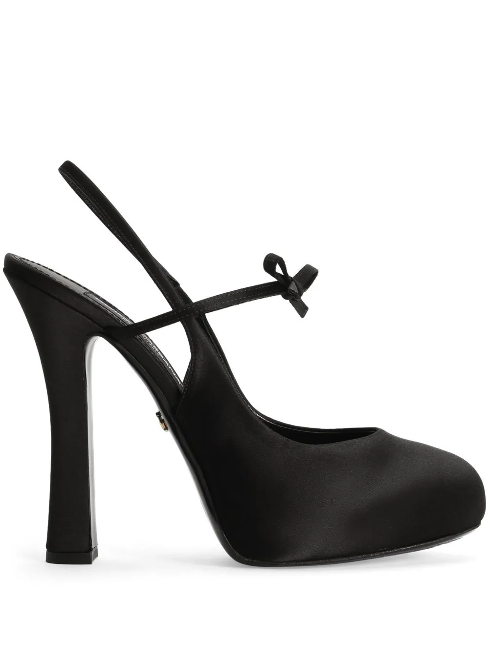 Dolce & Gabbana satin pumps Black